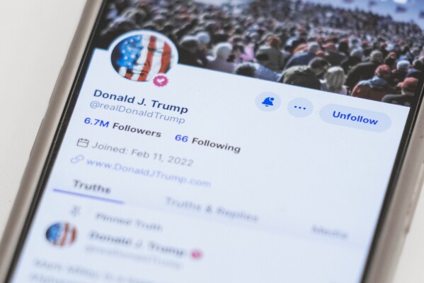 Donald Trump’s social media company lost $58 million last year. Freshly issued shares tumble