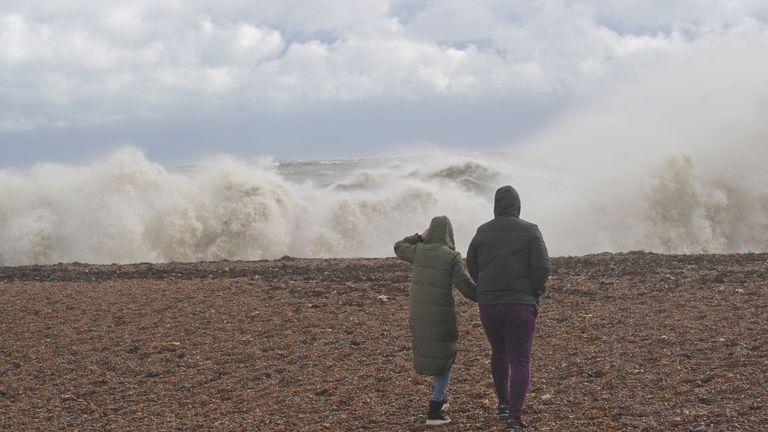 Storm Kathleen set to bring 70mph winds as UK expected to record hottest day of the year