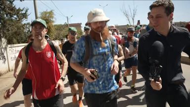 'Hardest Geezer' sets off on final day of running length of Africa after robbery ordeal and going missing in jungle