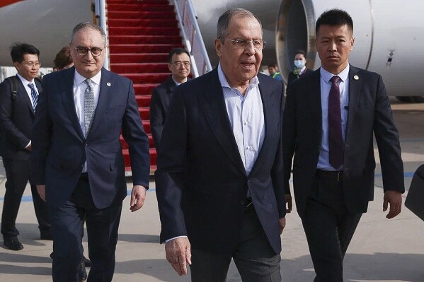 Russia Foreign Minister Sergey Lavrov visits Beijing to emphasize ties with strongest political ally