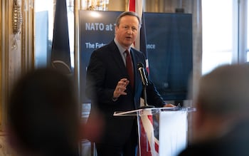 Back Ukraine to show ‘borders matter’, Lord Cameron urges Republicans