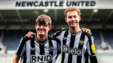 Newcastle United unveil shirts for deaf fans to 'feel' the noise at Premier League match