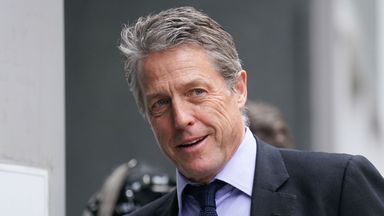 Hugh Grant settles court case against The Sun's publisher over allegations of unlawful information gathering