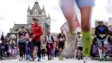 Record number of runners to take part in London Marathon