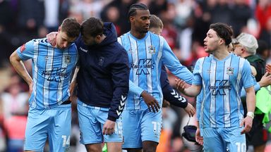 Heartbreak for Coventry City as they lose to Manchester United in dramatic FA Cup semi-final