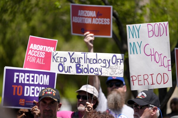 US abortion battle rages on with moves to repeal Arizona ban and a Supreme Court case