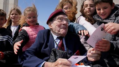 Bill Gladden: D-Day veteran who flew glider into France and survived being shot by a tank, dies, aged 100