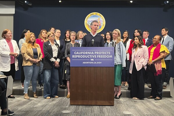 Gov. Gavin Newsom wants to let Arizona doctors provide abortions in California