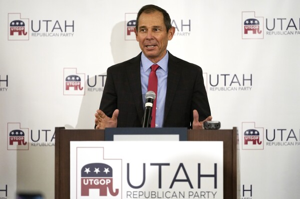 Moderate Republicans look to stave off challenges from the right at Utah party convention