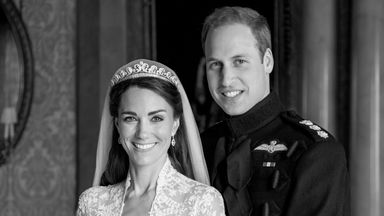 William and Kate release previously unseen photo to celebrate 13th wedding anniversary