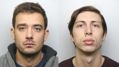 Two men who secretly photographed thousands of people, including children, getting changed at swimming pools given jail sentences