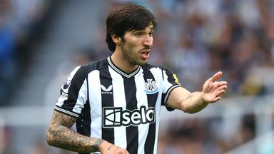 Sandro Tonali: Newcastle midfielder given new betting ban by FA - but suspended sentence paves way for return