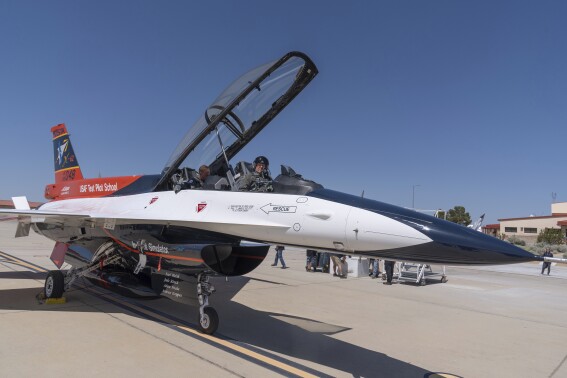 An AI-powered fighter jet took the Air Force’s leader for a historic ride. What that means for war