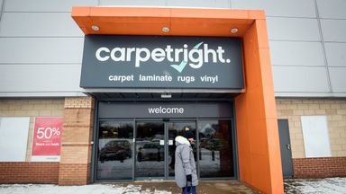 Carpetright to axe over 25% of head office staff