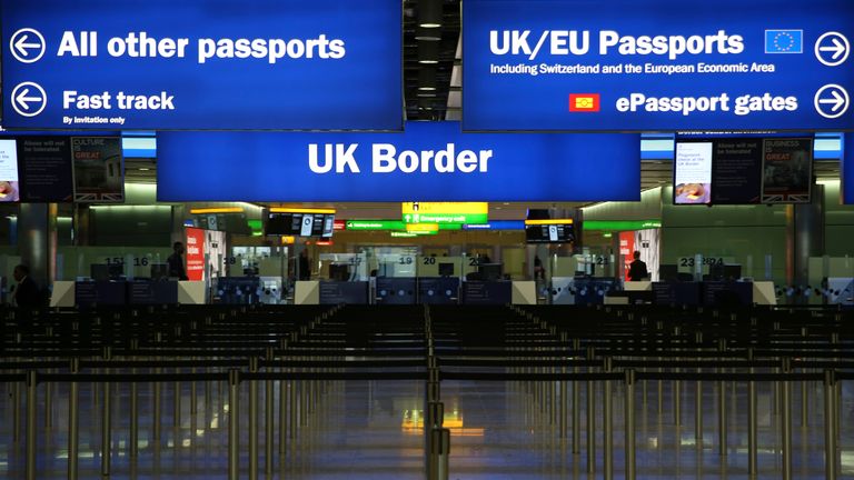 Travel chaos at airports across UK - as London and Manchester confirm nationwide border issue