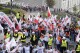 Polish farmers march in Warsaw against EU climate policies and the country’s pro-EU leader