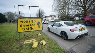 Section of M25 to close again tonight - as drivers warned not to get complacent