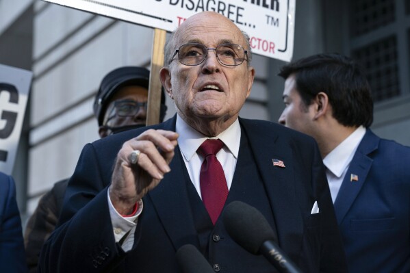 WABC Radio suspends Rudy Giuliani for flouting ban on discussing discredited 2020 election claims