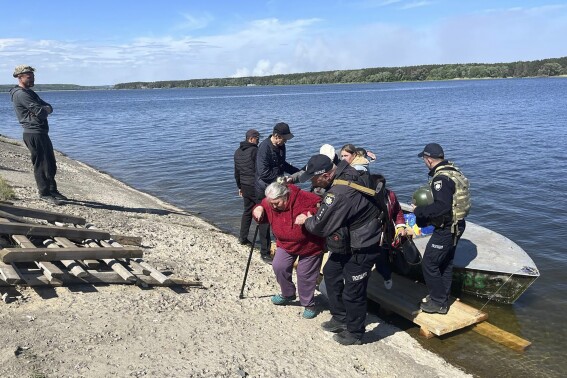 A renewed Russian offensive on Kharkiv in northeast Ukraine forces some 1,700 civilians to flee