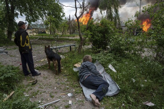 Thousands of civilians evacuated from northeast Ukraine as Russia presses renewed border assault