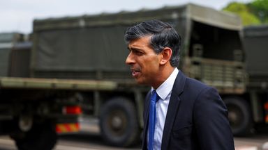 Rishi Sunak to argue UK is safer under Conservatives amid backdrop of wars in Ukraine and Gaza