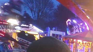 Terrifying moment mum-of-eight was thrown from fairground ride revealed as footage released after investigation