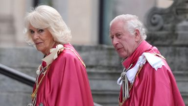 King and Queen attend royal honours service at St Paul's Cathedral