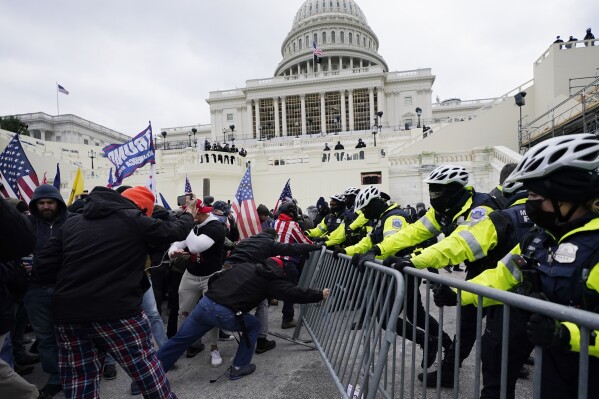 Conservative activist’s son sentenced to nearly 4 years in prison for ‘relentless’ attack on Capitol