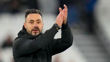 Brighton manager Roberto de Zerbi to leave club