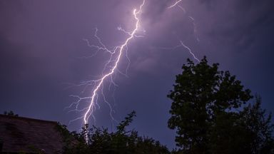 UK weather: Thunderstorm warnings issued with areas at risk of 'sudden flooding' and lightning strikes