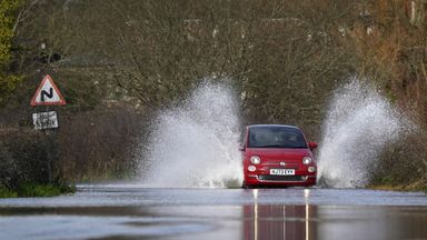 UK weather: Amber warning for heavy rain issued with 'danger to life' alert