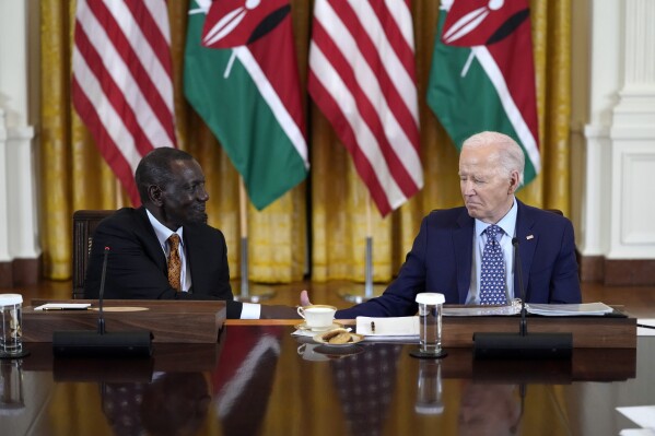 Biden, Kenyan leader urging global leaders to help lessen crushing debt on developing nations