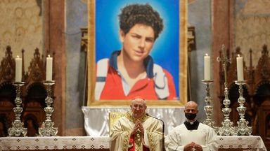 London-born teenager to become a saint after miracle recognised by the Pope