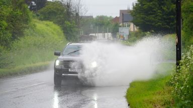 UK weather: New thunderstorm warning issued for England and parts of Wales on Sunday as rainy end to Bank Holiday forecast