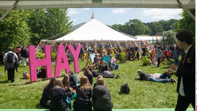 Hay Festival drops sponsor over alleged links to fossil fuel and Israeli defence industries