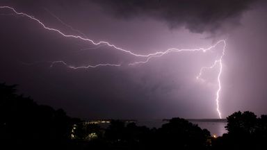 UK weather: Warning of 'danger to life' from flooding as thunderstorms strike Scotland