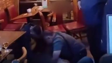 Footage shows aftermath of Hackney restaurant shooting that left girl, 9, fighting for her life