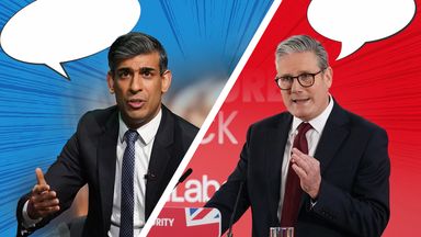 What Sunak and Starmer's body language and verbal ticks reveal about who they are – and how they feel