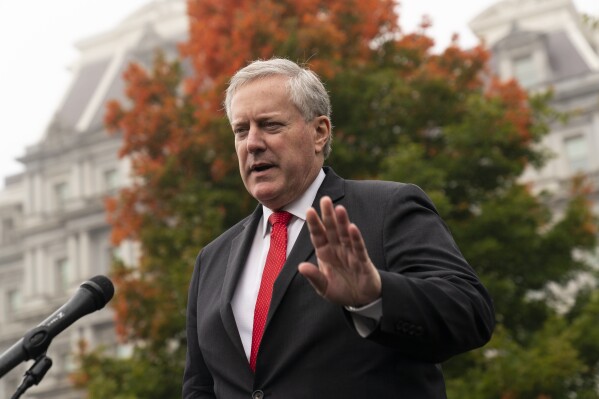 Former Trump chief of staff Mark Meadows pleads not guilty in Arizona’s fake elector case