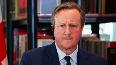 Lord Cameron subject to hoax call and messages from person claiming to be ex-president of Ukraine