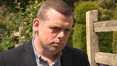 Douglas Ross had to resign as Scottish Conservative leader after standing in colleague David Duguid's seat, his predecessor says