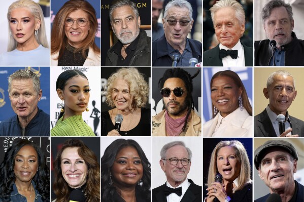 Hollywood’s A-listers are lining up behind Joe Biden. Will their support matter in November?