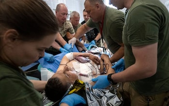 The battlefield medics tending to Ukraine’s wounded soldiers