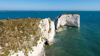 Boy plunges 60ft down Dorset cliff - and 'miraculously' walks away with minor injuries