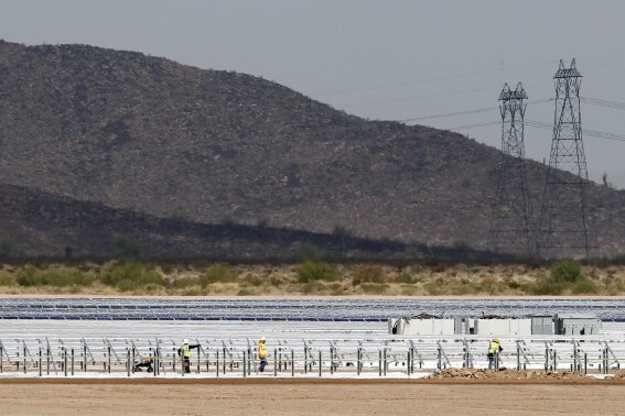 A signature Biden law aimed to boost renewable energy. It also helped a solar company reap billions