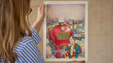 Philosopher's Stone artwork becomes most expensive Harry Potter item ever sold at auction