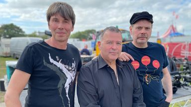 Brian Cox reunites with D:Ream for Things Can Only Get Better at Glastonbury