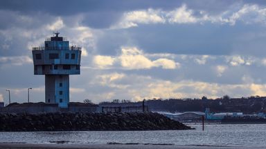 Rescuers search for boy missing after swimming with friends in the Mersey at Crosby beach