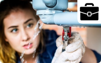 ‘I was turned down for hundreds of plumbing apprenticeships because I was a woman’