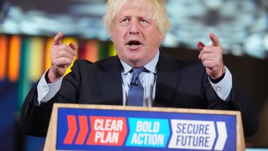 Boris Johnson revs up the faithful with vintage performance - but the cameo's too late to save the Tories